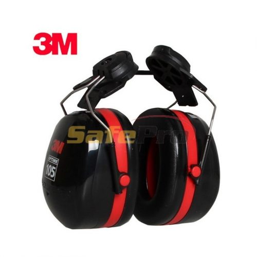 3M™ PELTOR™ OPTIME™ 105 HARD HAR ATTACHED EARMUFFS H540P3E | SafePro